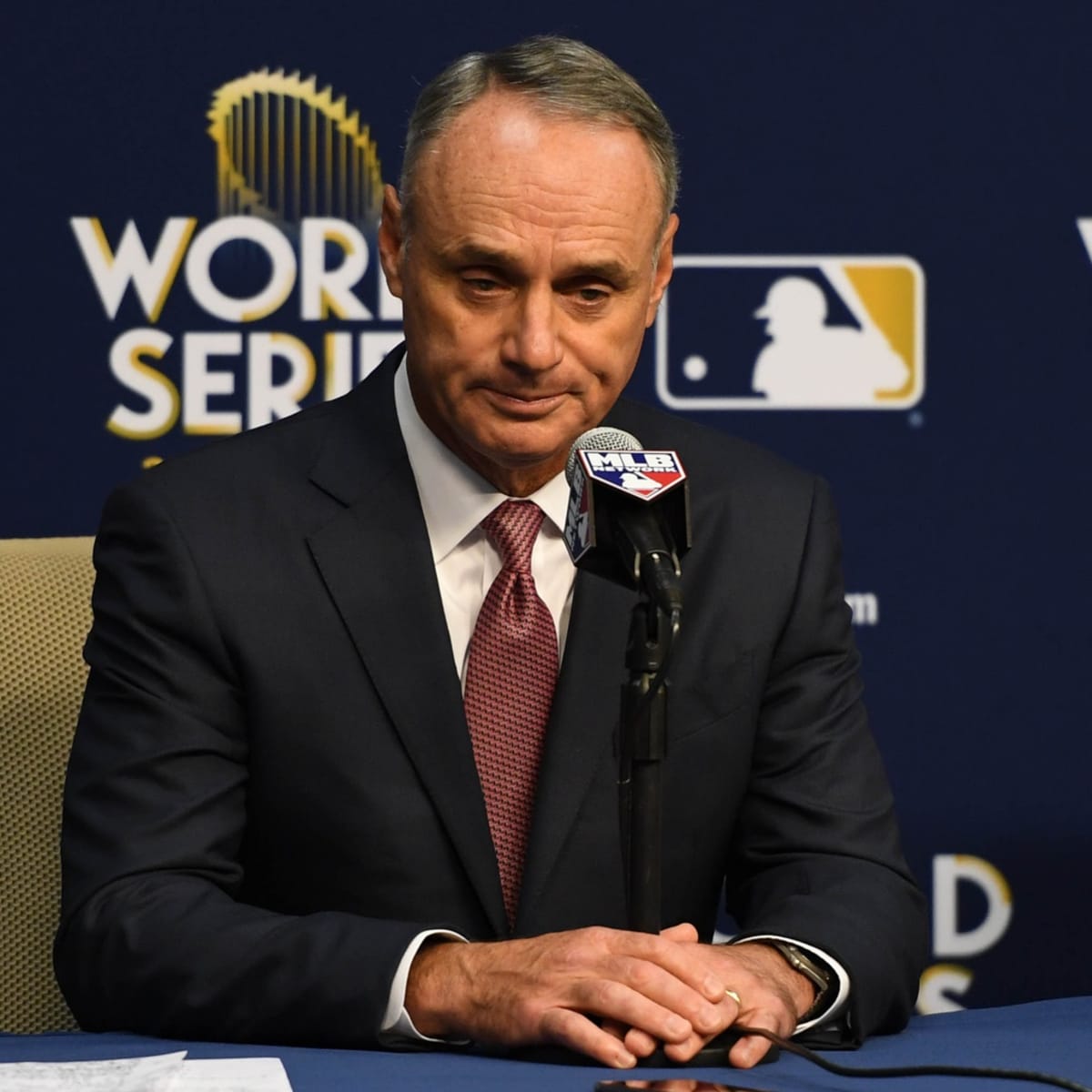 Rob Manfred and MLBPA's Universal DH Means Fewer Roster Spots and