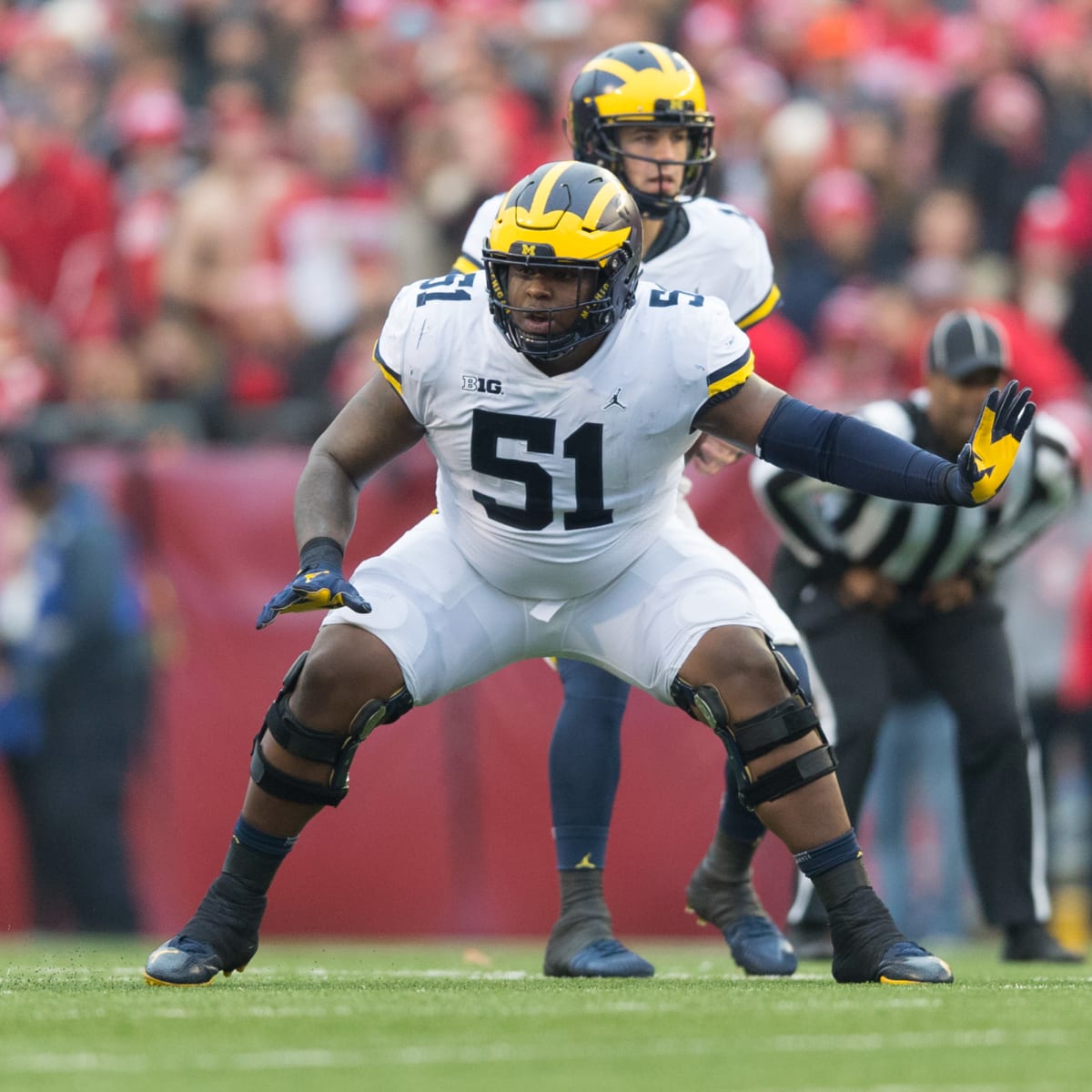 Michigan Football - Congrats to Graham Glasgow!! He is staying in Michigan  after being selected in the 3rd round by the Detroit Lions!! INFO »   #GoBlue #ProBlue #NFLDraft