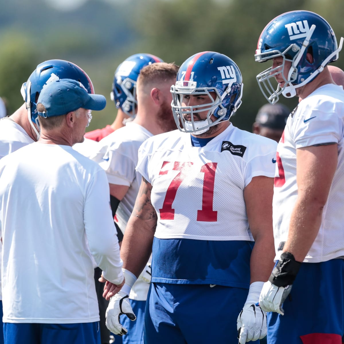 Giants Offensive Lineman Nick Gates to Undergo Surgery Friday Morning -  Sports Illustrated New York Giants News, Analysis and More