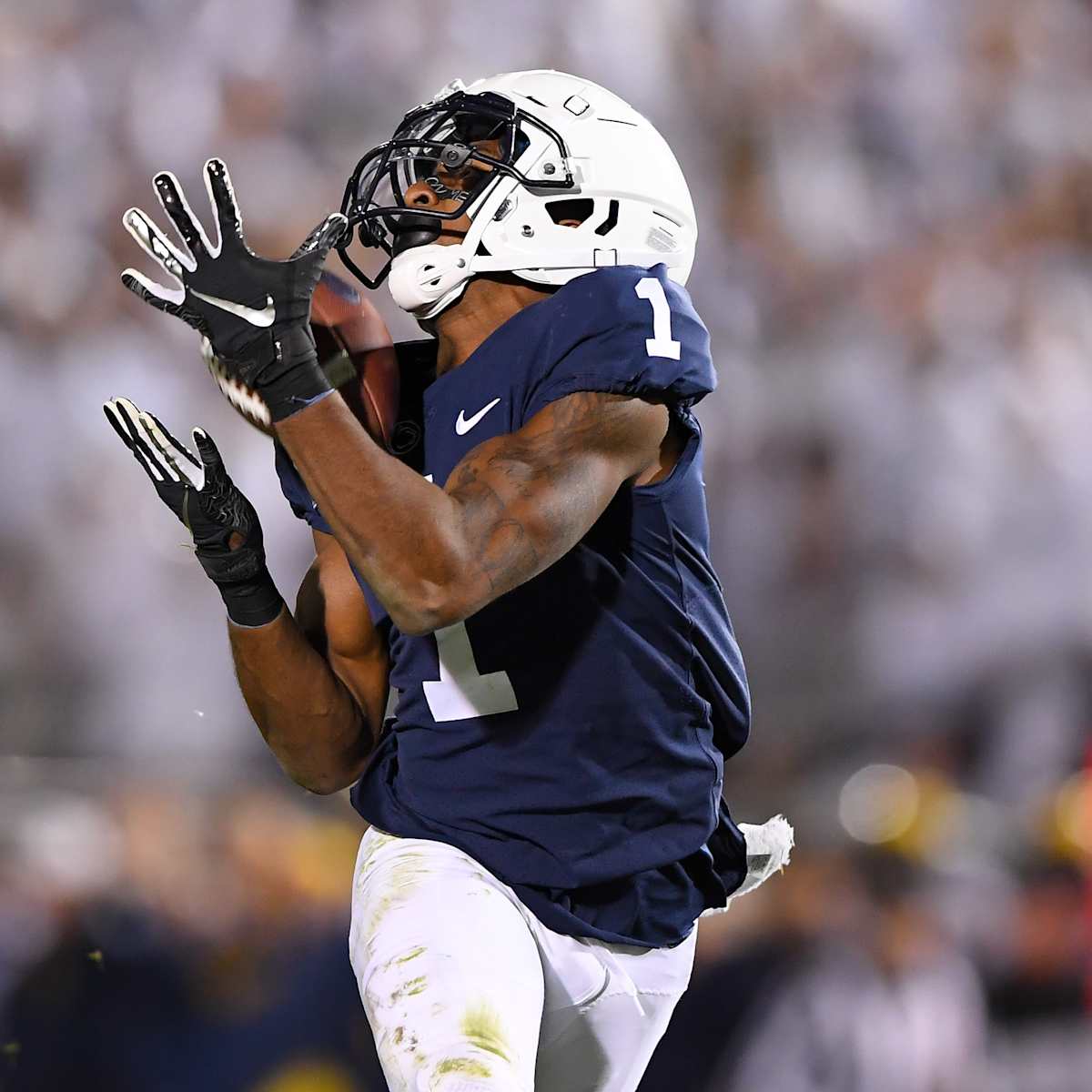 Penn State wide receiver KJ Hamler will enter the NFL draft