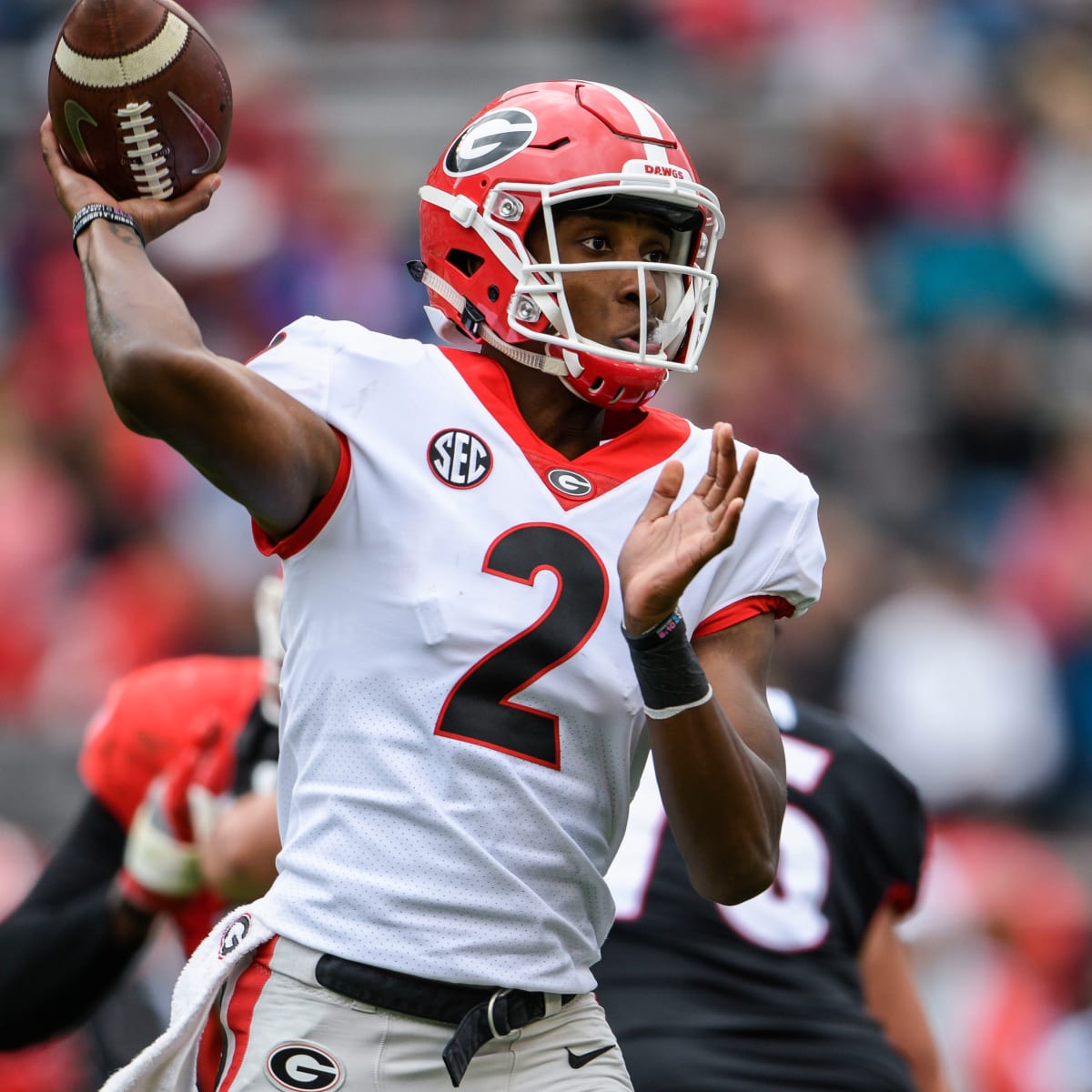 Watch: UGA's Jamie Newman shows off arm in Wake Forest highlights