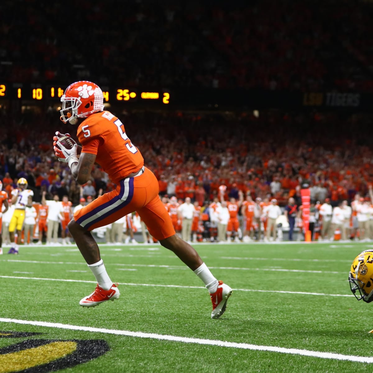 Tee Higgins' Clemson career: College football stats, highlights, records