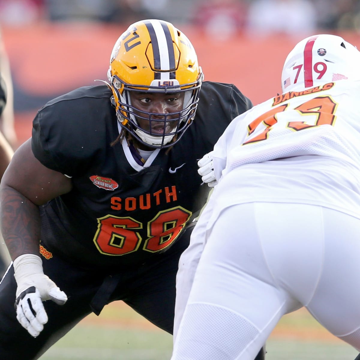 Meet Damien Lewis, LSU's dominant offensive line prospect