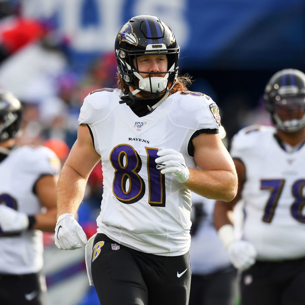 Top draft pick Hayden Hurst finds home at TE with Ravens