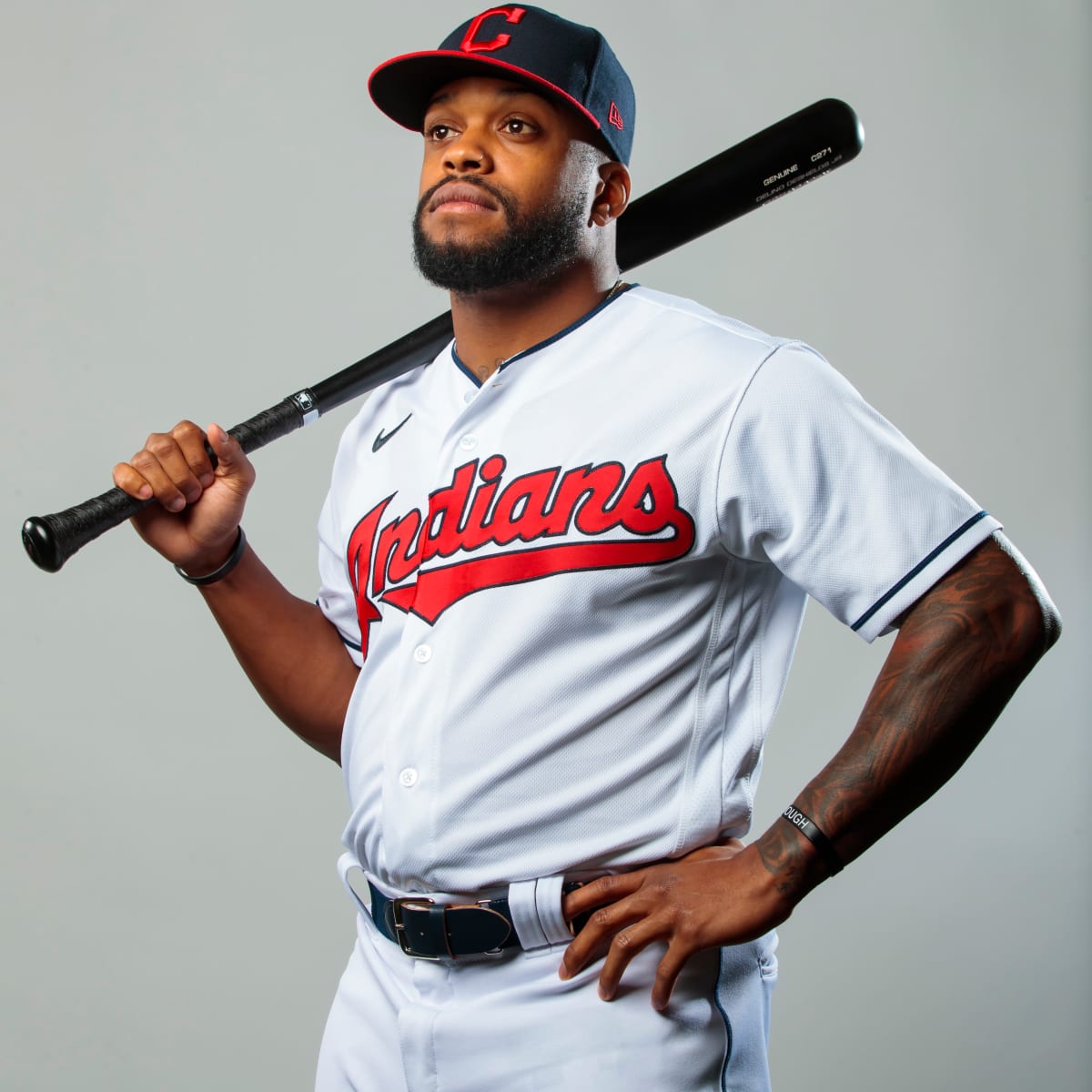 New Cleveland Indians outfielder Delino DeShields Jr. quickly