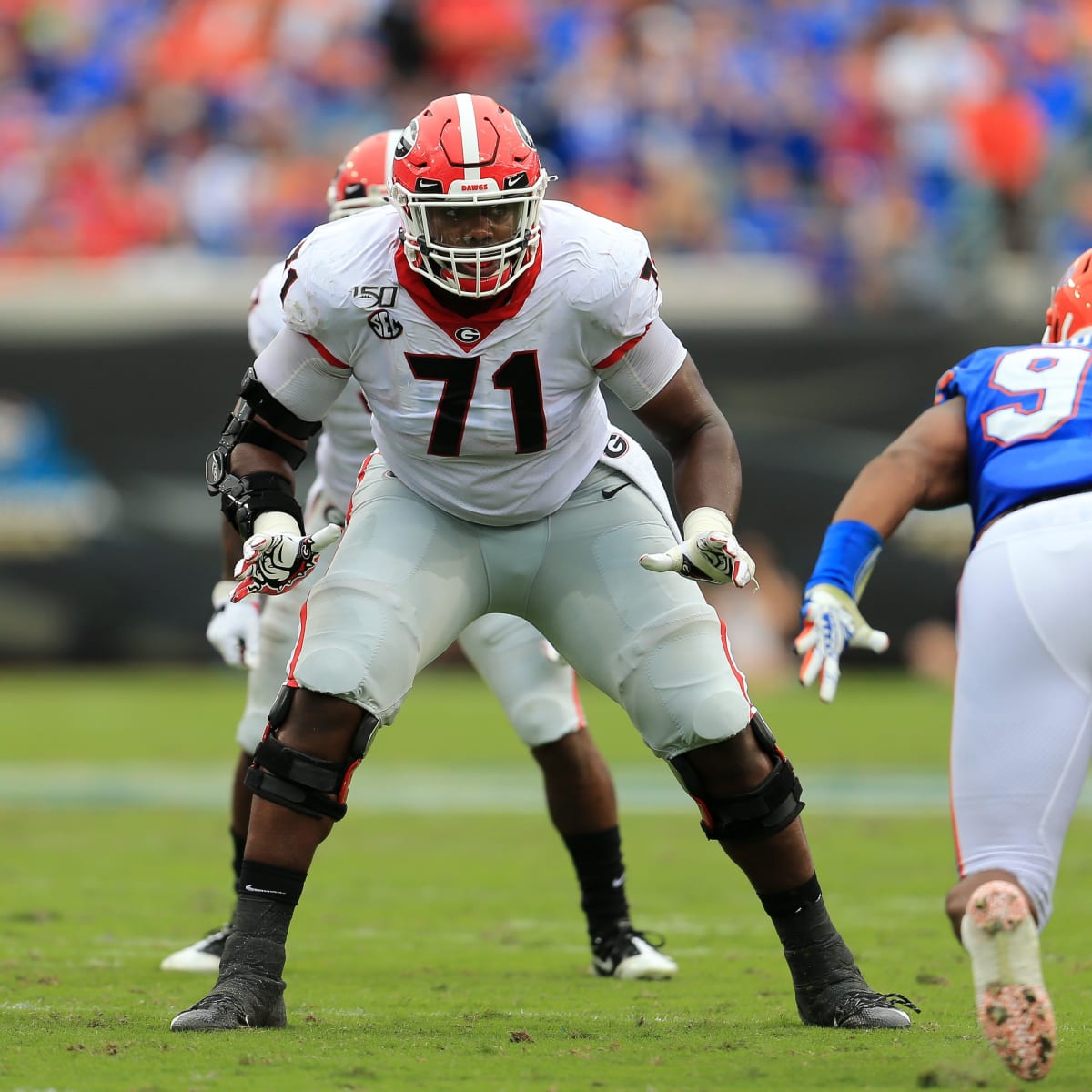 Georgia OT Andrew Thomas Runs Official 5.22 Second 40-Yard Dash at