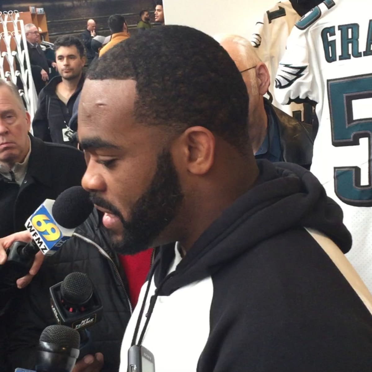 Philadelphia Eagles on X: 55 is back in 55 days. @brandongraham55