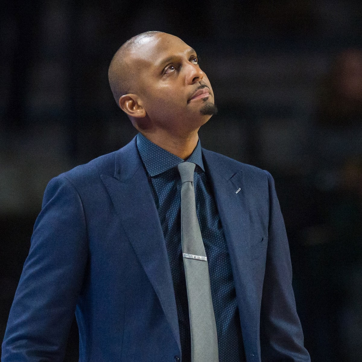 Memphis coach Penny Hardaway calls to his players during the first half of  an NCAA college basketball game against Tennessee Tech, Tuesday, Nov. 9,  2021, in Memphis, Tenn. (AP Photo/Karen Pulfer Focht