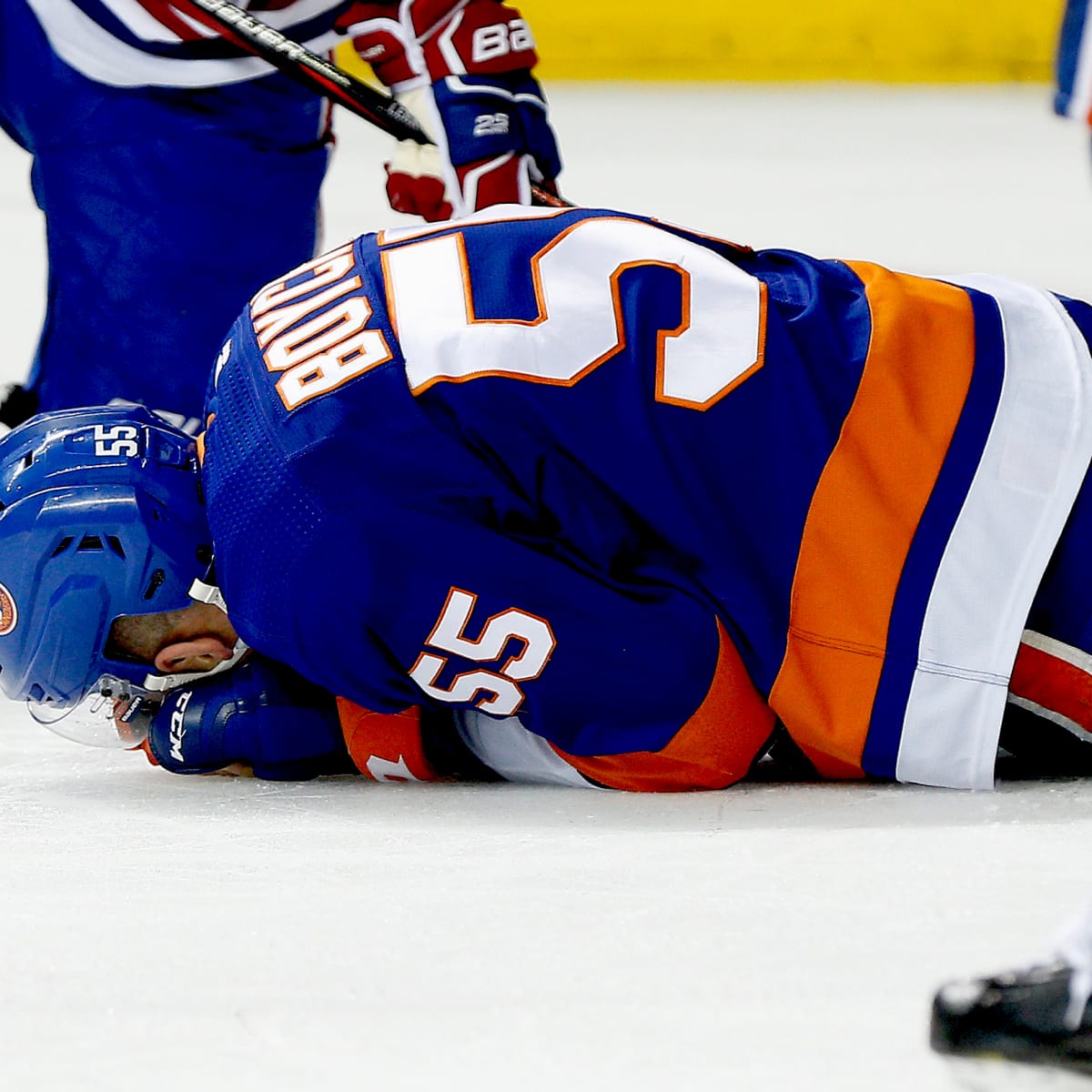 NHL's Johnny Boychuk Slashed In Eye With Skate, Took 90 Stitches To Repair