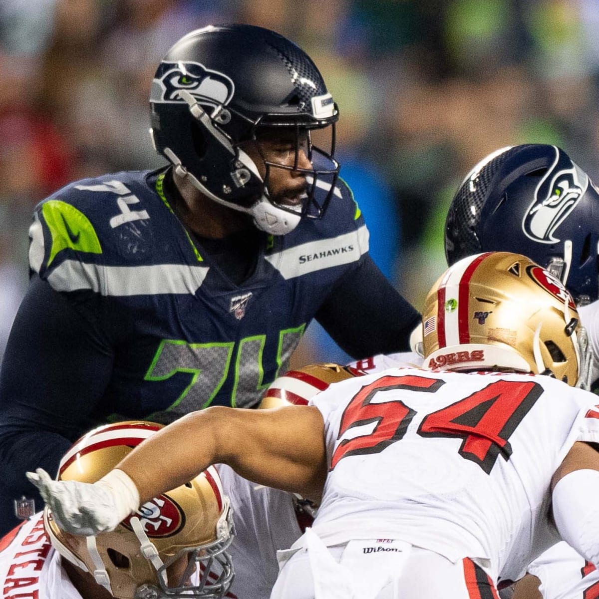 Seahawks reportedly lose George Fant to Jets in free agency