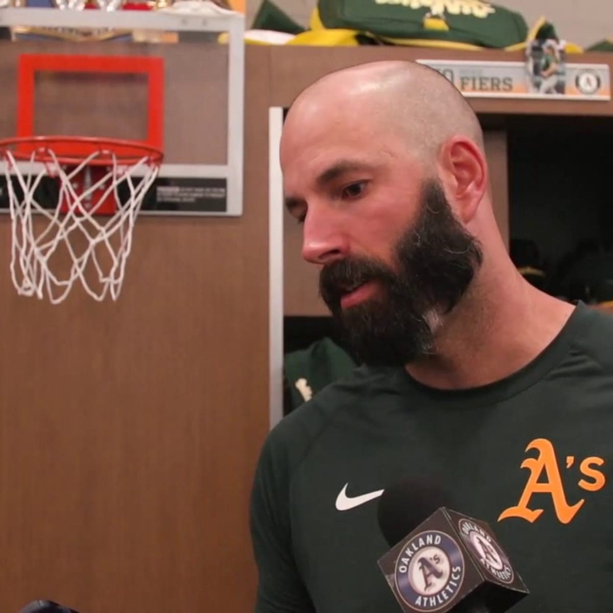 Mike Fiers beard appreciation post - Athletics Nation