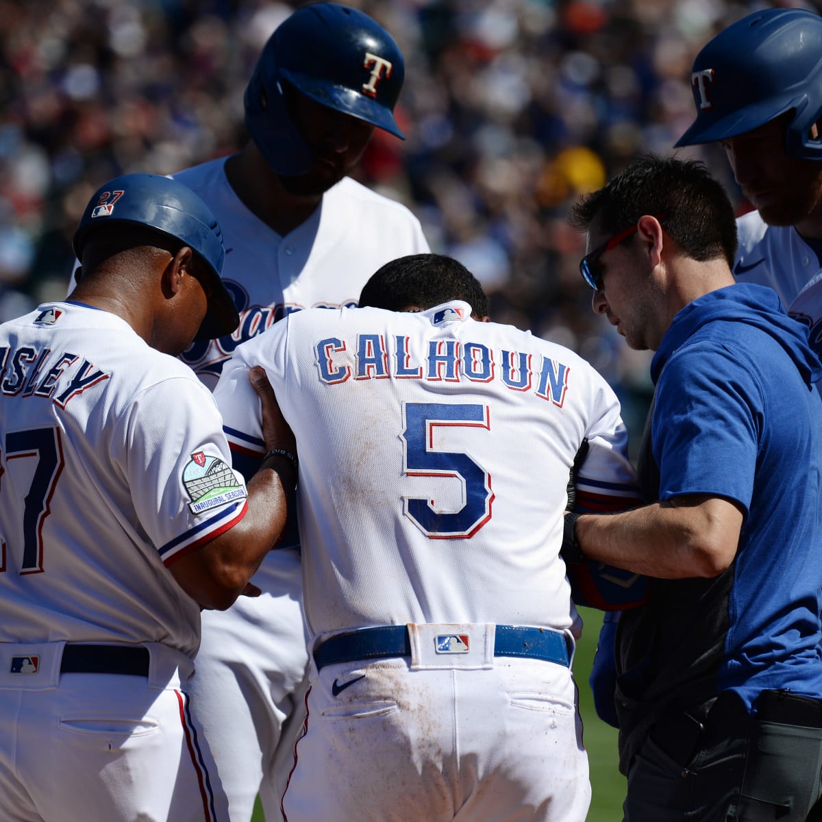 Calhoun 2 HRs, Pérez wins 7th straight as Rangers beat Mets