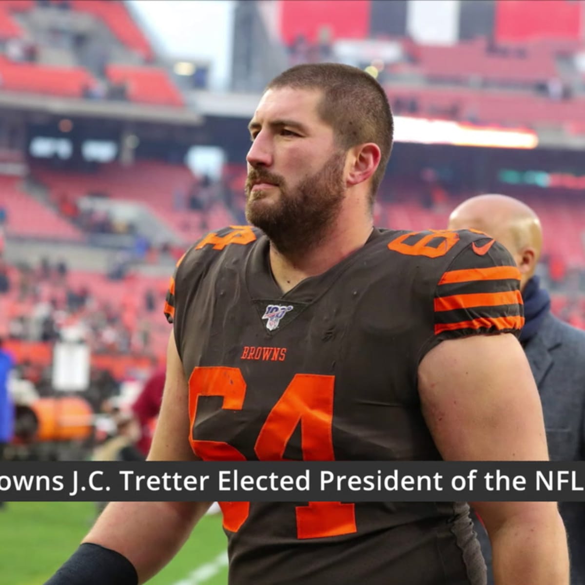 Cleveland's J.C. Tretter Elected President of N.F.L. Union - The