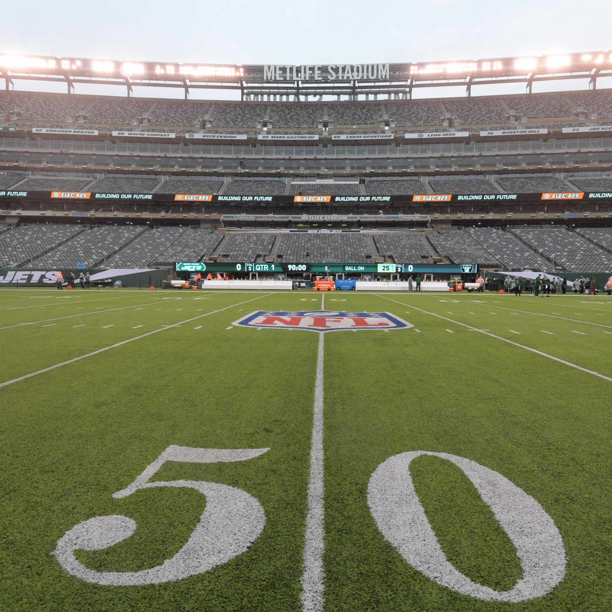 MetLife Stadium, section 128, home of New York Jets, New York