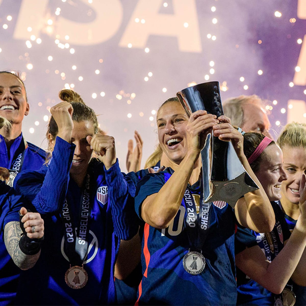 U.S. women's national team wins SheBelieves Cup with 3-1 defeat of Japan