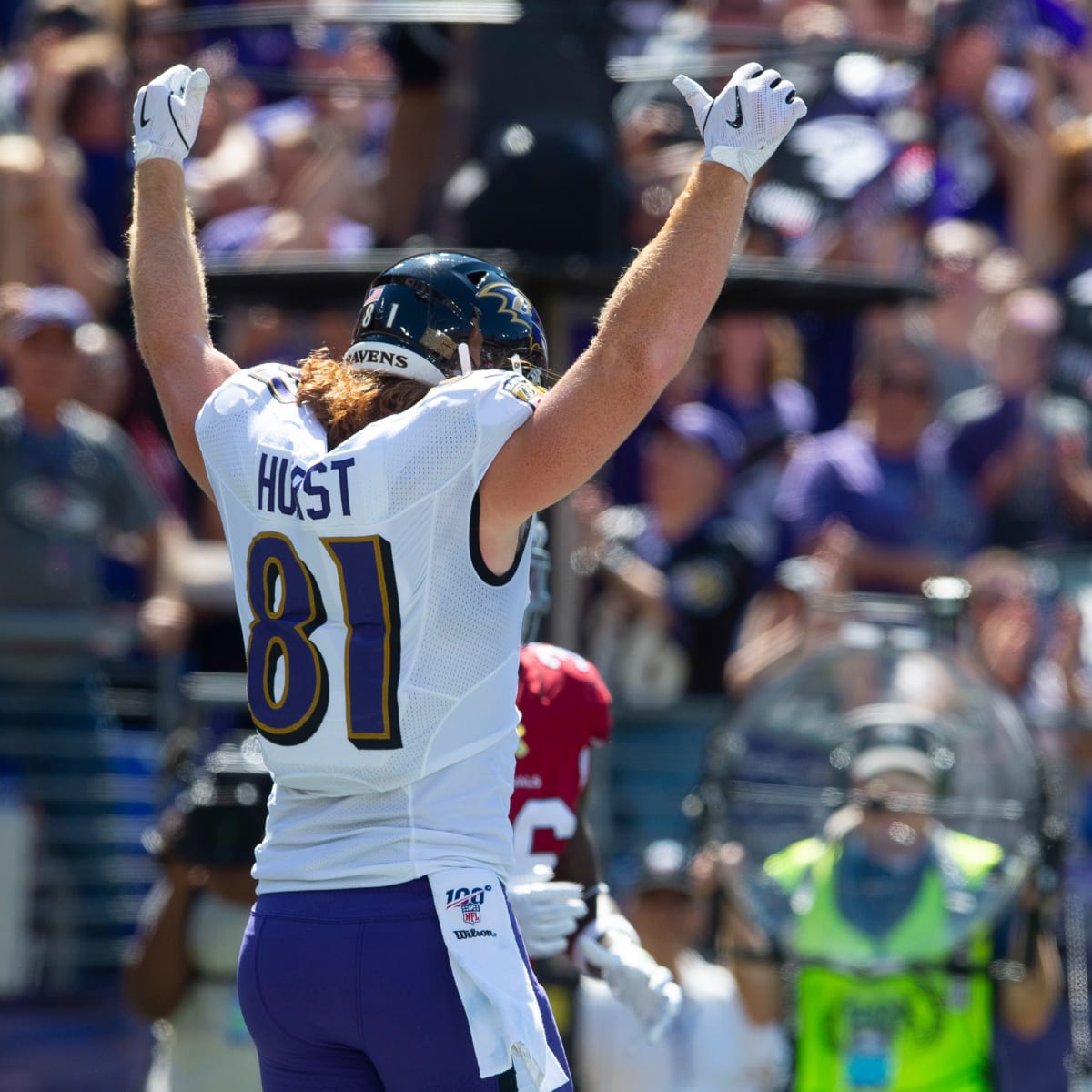 Falcons trade for tight end Hayden Hurst