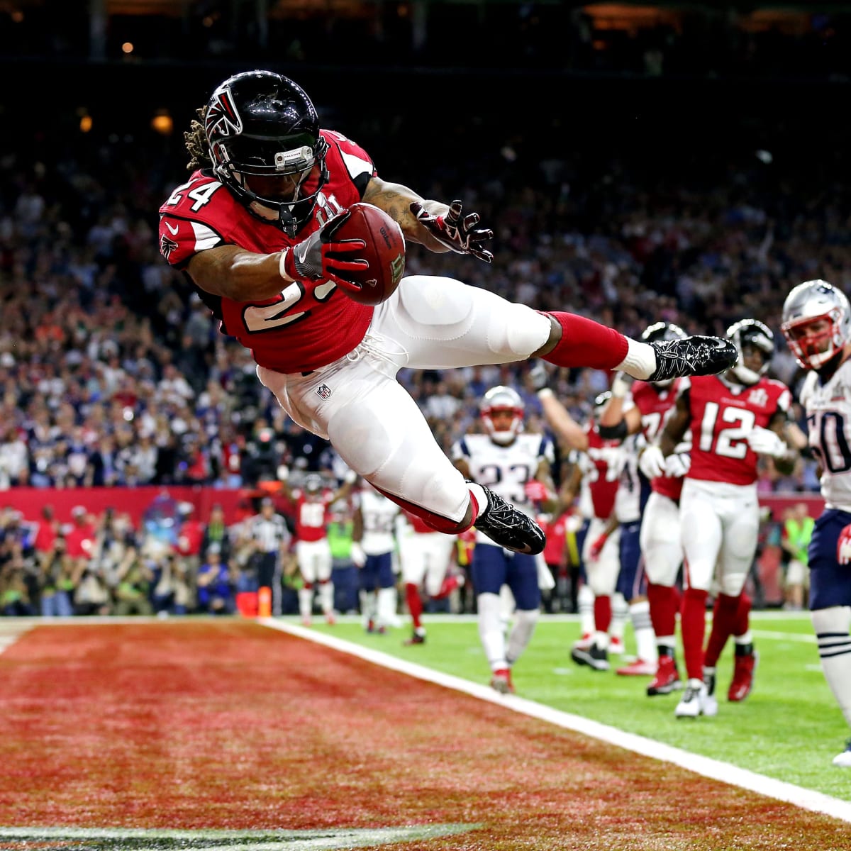 Did Devonta Freeman forget about his huge Super Bowl mistake?