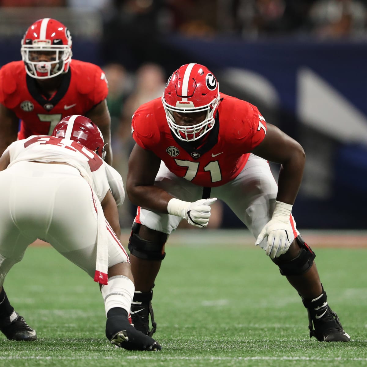 Former Georgia Football OT, Andrew Thomas Drafted by New York Giants -  Sports Illustrated Georgia Bulldogs News, Analysis and More