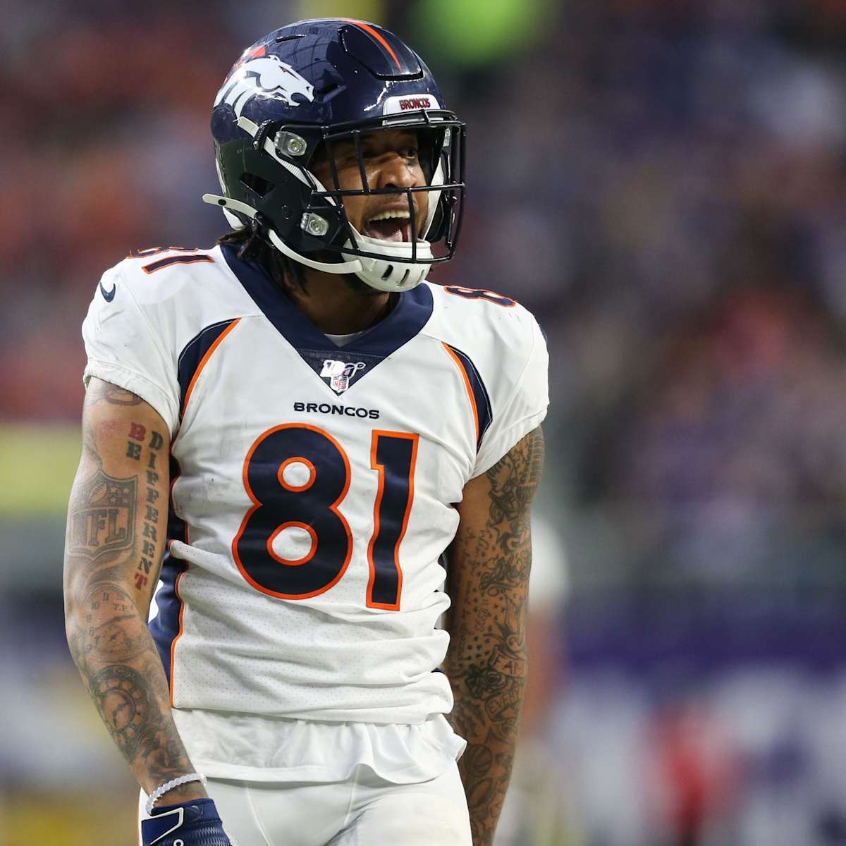 Broncos receivers try to make up for loss of former Ute Tim Patrick