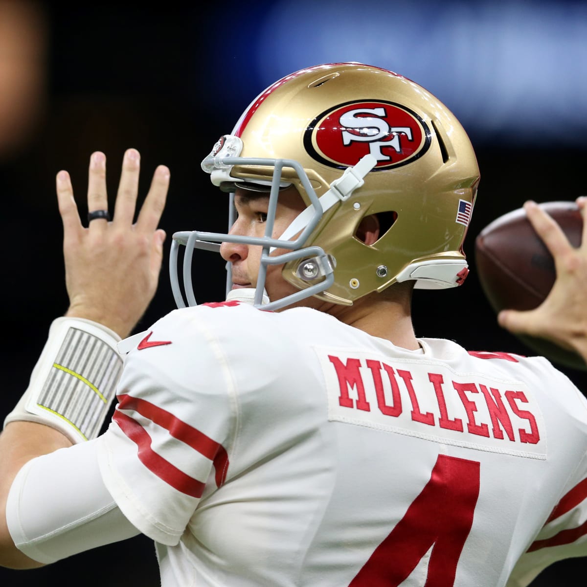 49ers' Nick Mullens has something up his sleeve for start against