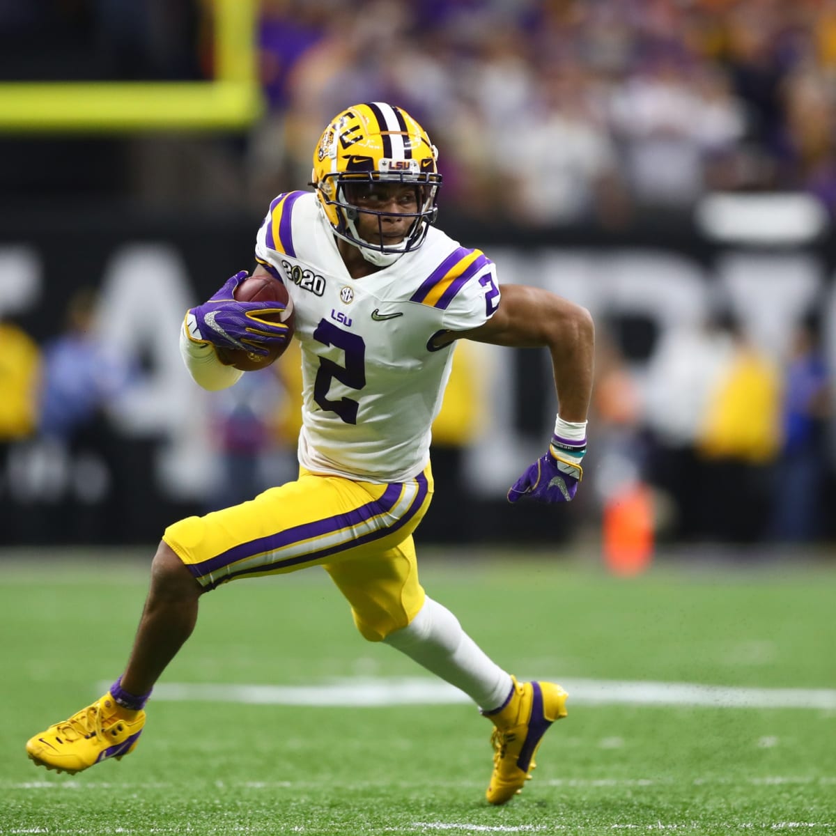 LSU's WR coach explains why Eagles fans would love Justin Jefferson