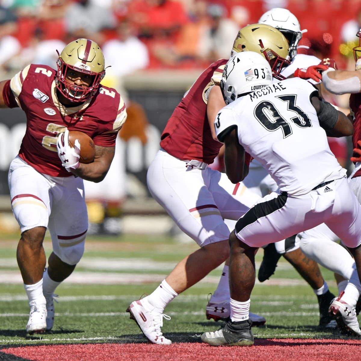 Boston College RB A.J. Dillon, school's all-time leading rusher