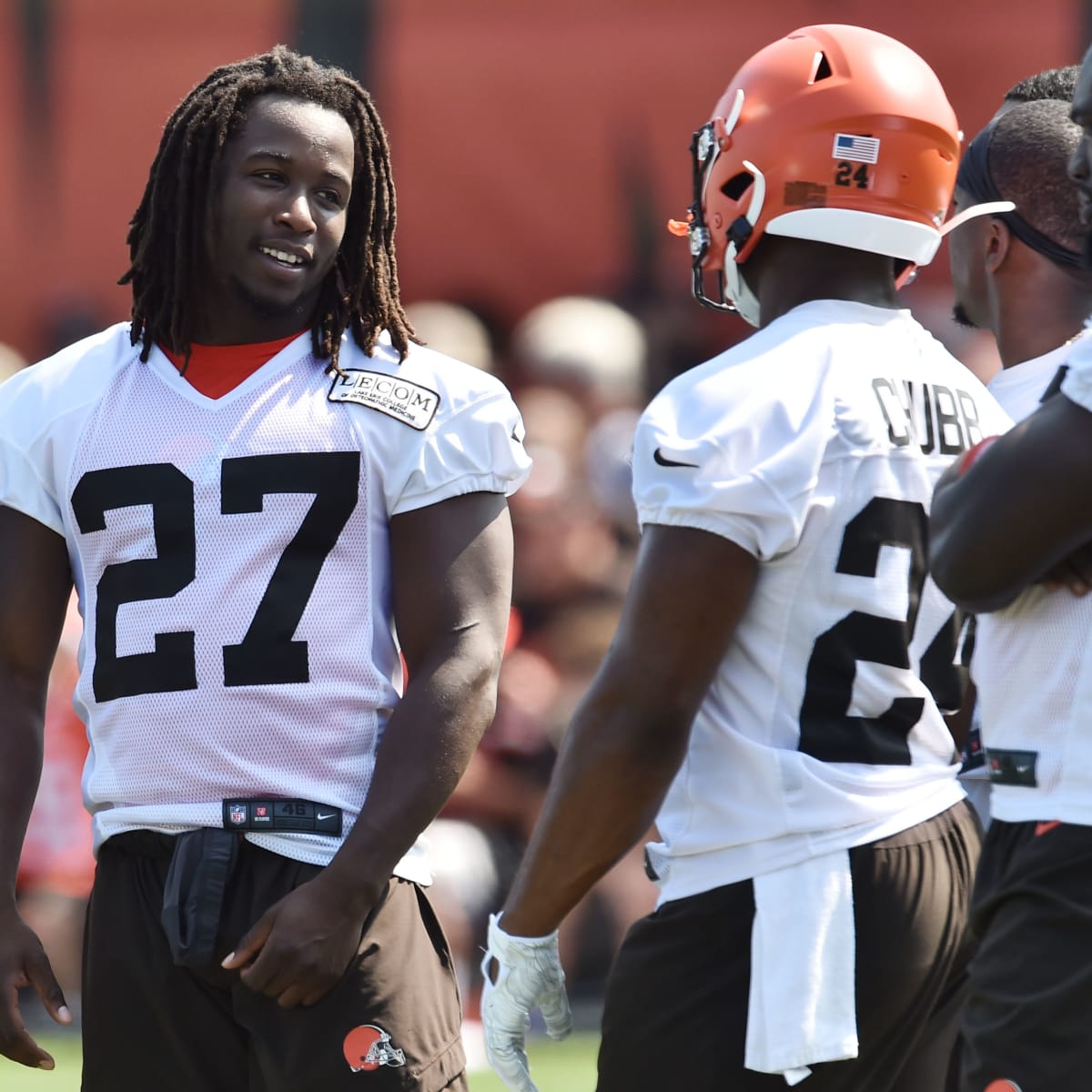 Kareem Hunt wants Browns to pay 'freak of nature' Nick Chubb