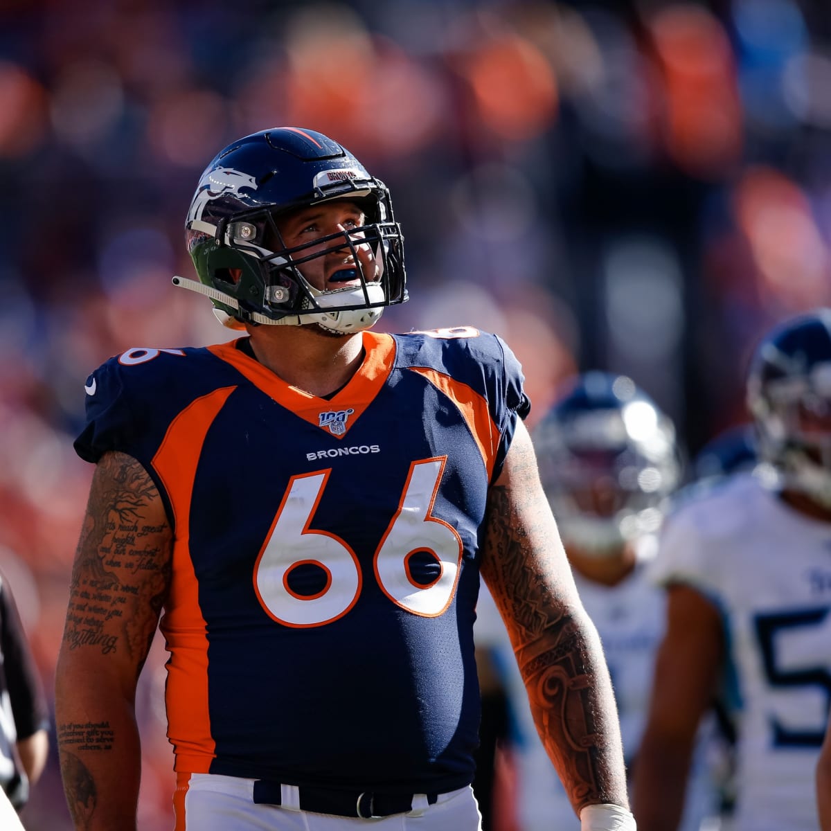 Denver Broncos - New threads for Graham Glasgow. 