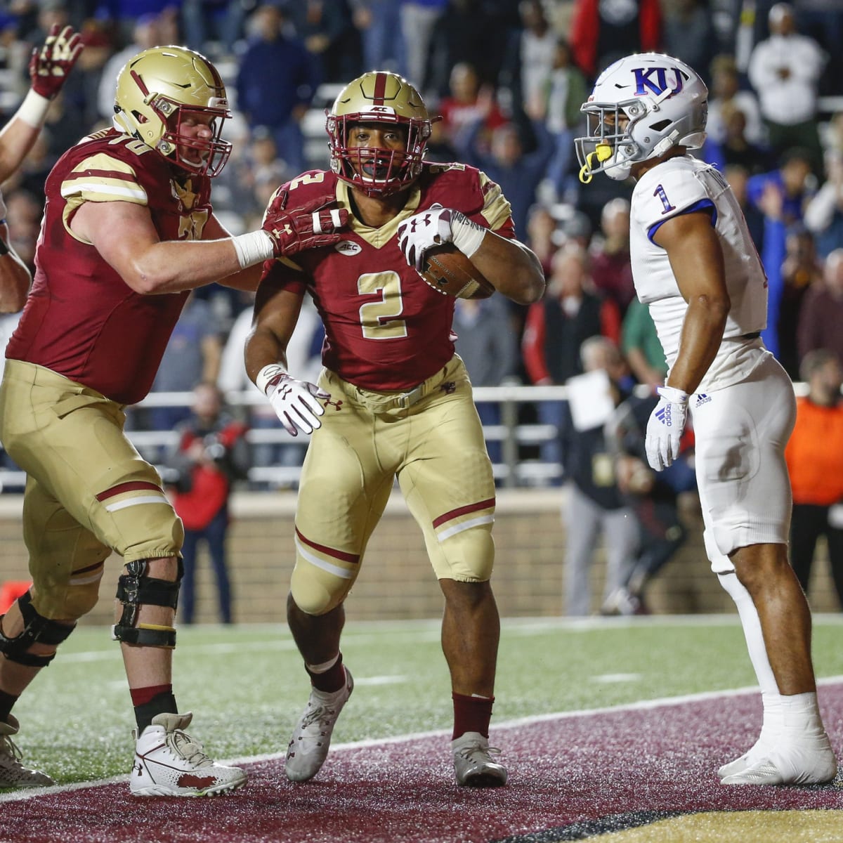 A.J. Dillon Runs a 4.53 40 Yard Dash At NFL Combine - Sports Illustrated  Boston College Eagles News, Analysis and More