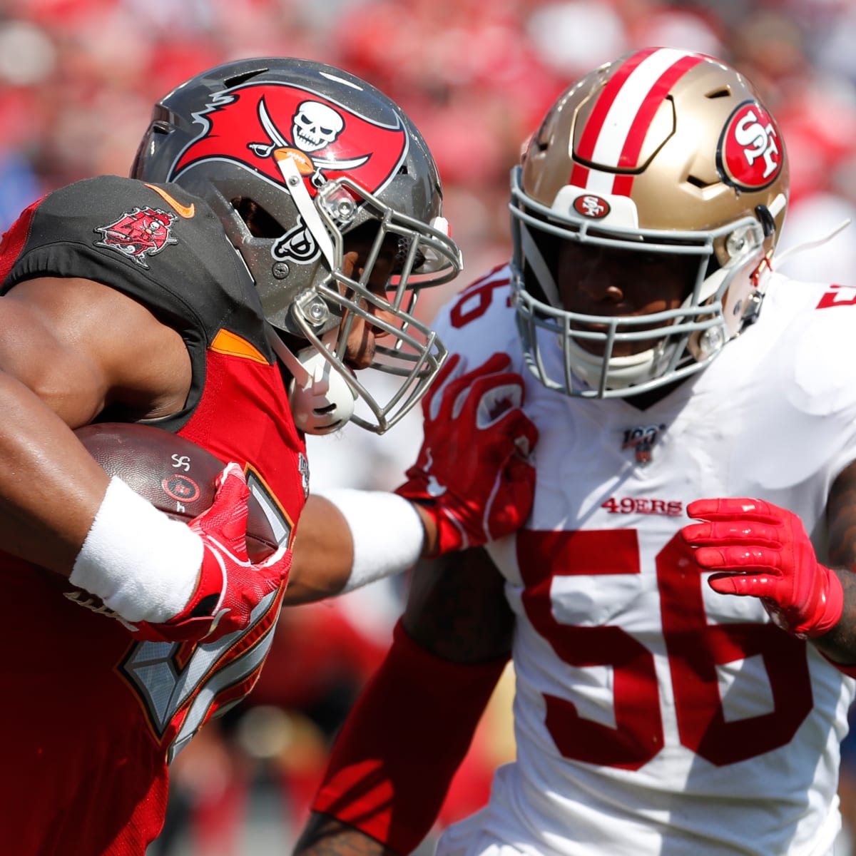 49ers LB Alexander ejected in return to Tampa - ABC7 San Francisco