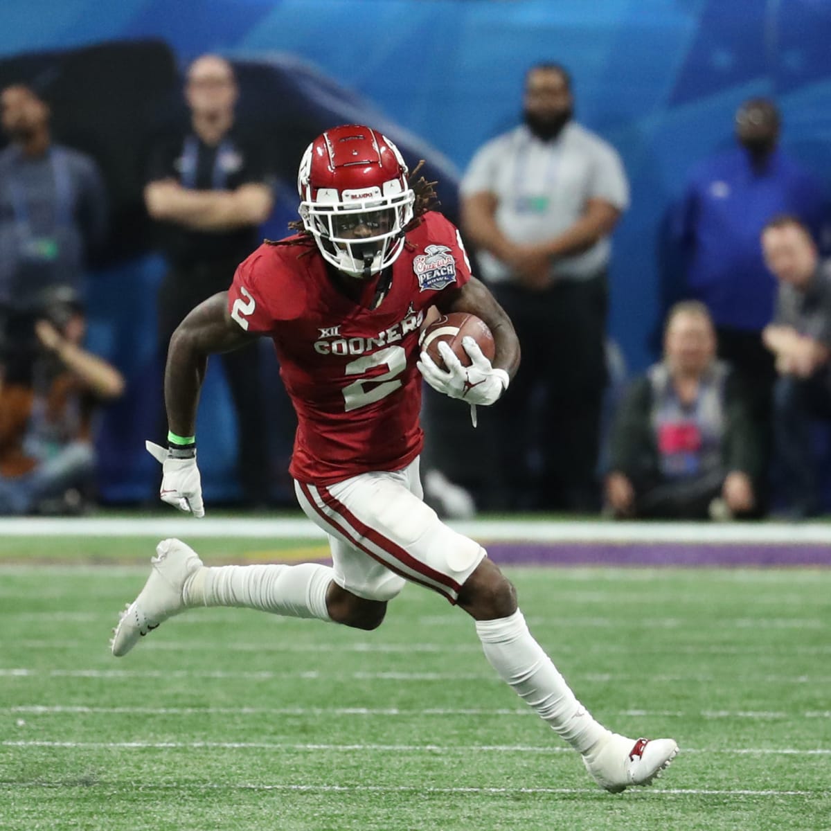 NFL on X: With the No. 17 pick, the @dallascowboys select @OU_Football WR CeeDee  Lamb! (by @Bose) 