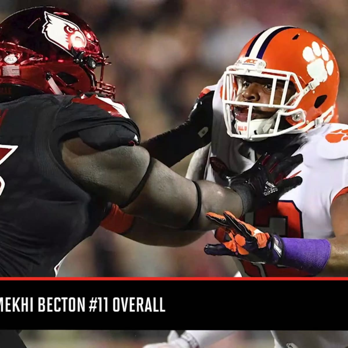 Louisville's Mekhi Becton selected in first round of NFL Draft