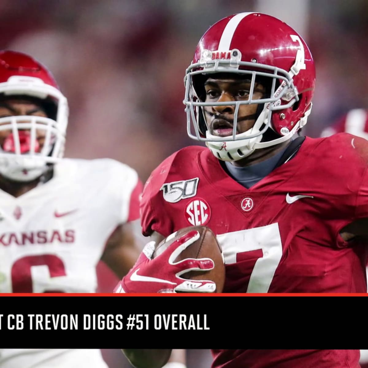 Cowboys address need, select Alabama CB Trevon Diggs at No. 51