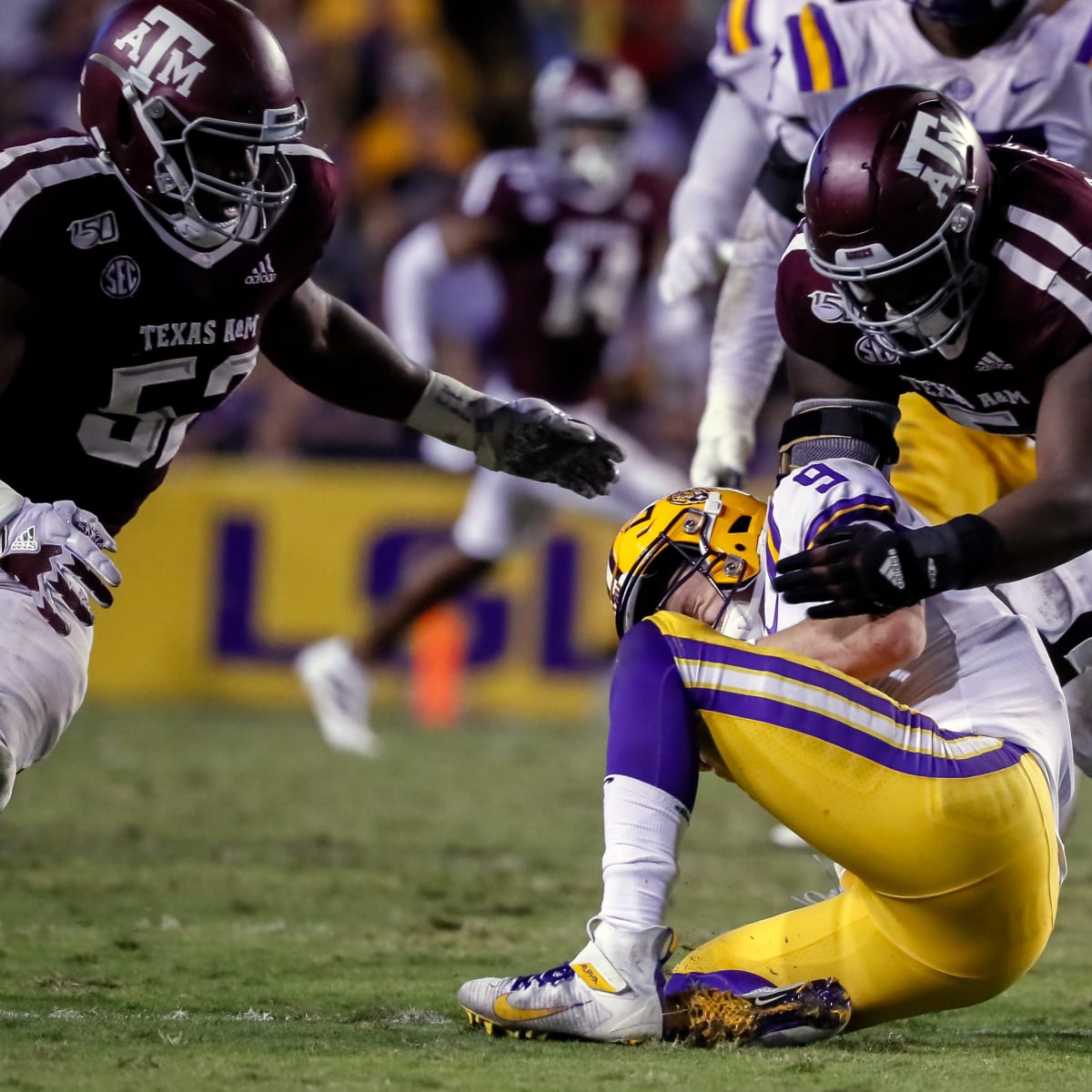 Justin Madubuike selected in the third round by the Baltimore