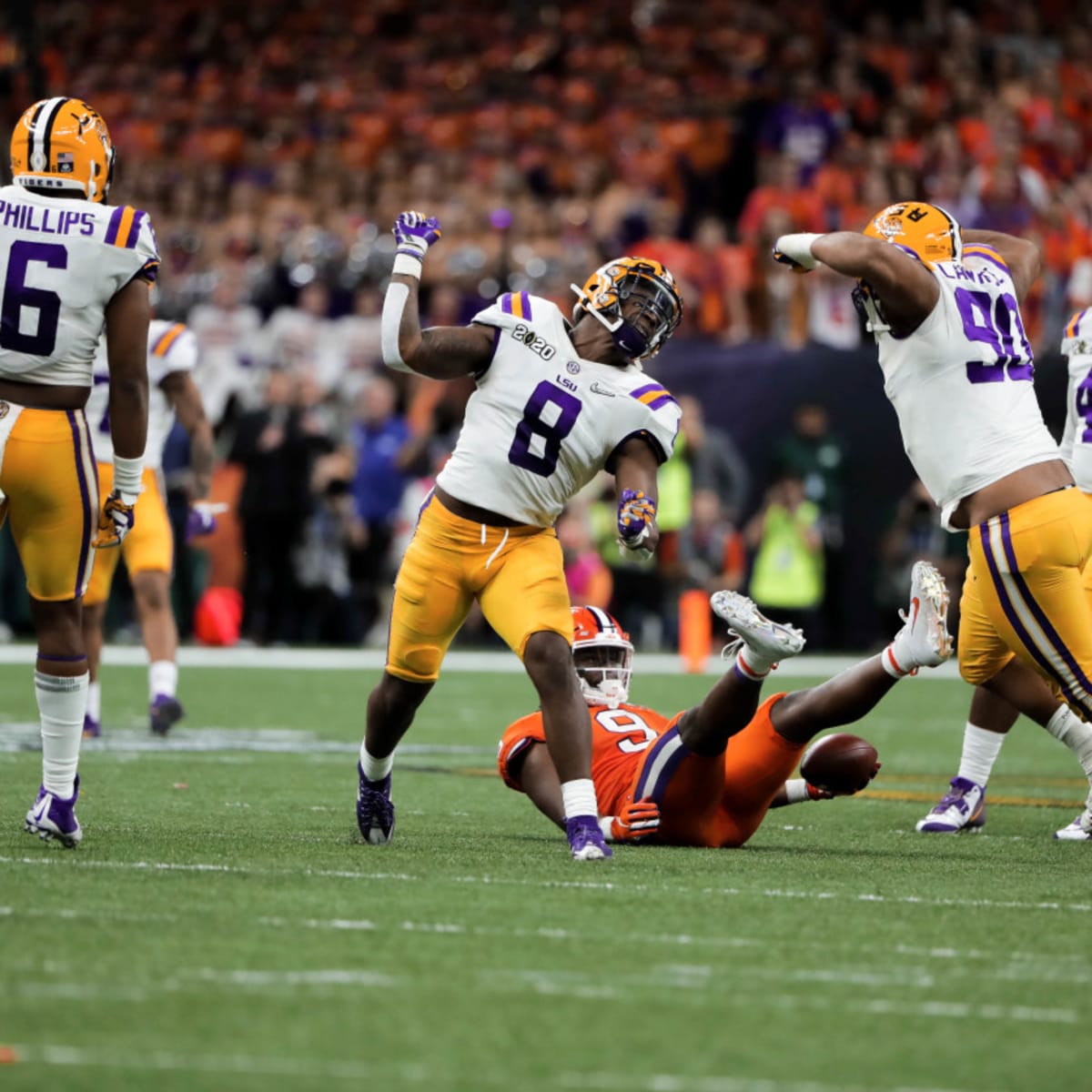 Patrick Queen, Baltimore Ravens, LSU Tigers