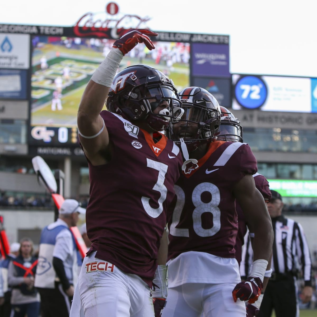 Pro Football Focus Loves Virginia Tech Cornerbacks Caleb Farley