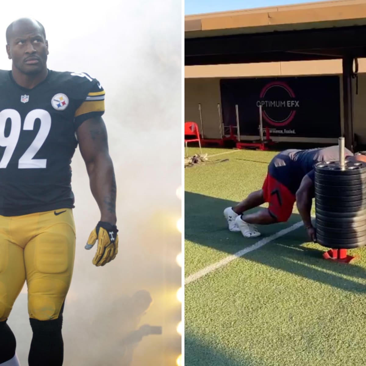 30 times James Harrison crushed massive weight in the gym - Men's Journal