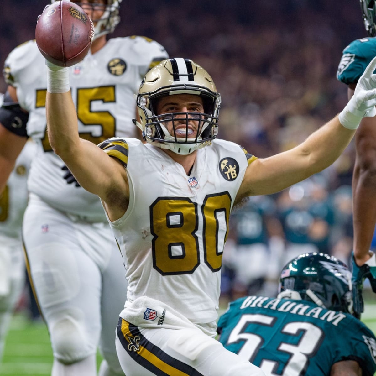 Saints receiver Austin Carr goes through a very unusual month