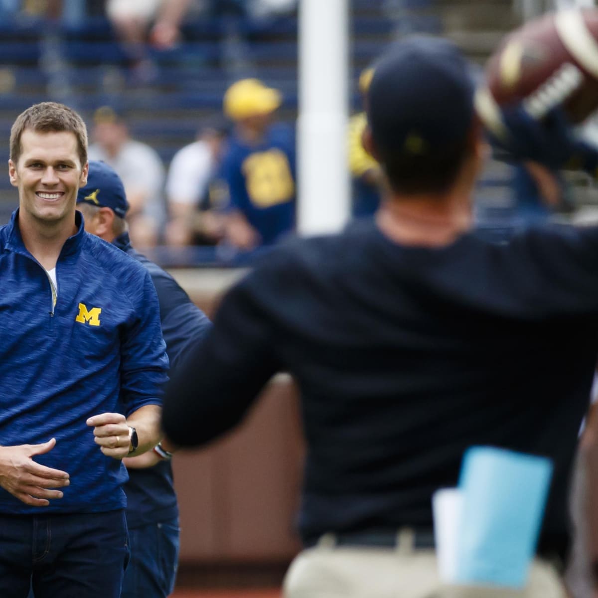 Michigan football donor wins auction golf with Jim Harbaugh, Tom Brady