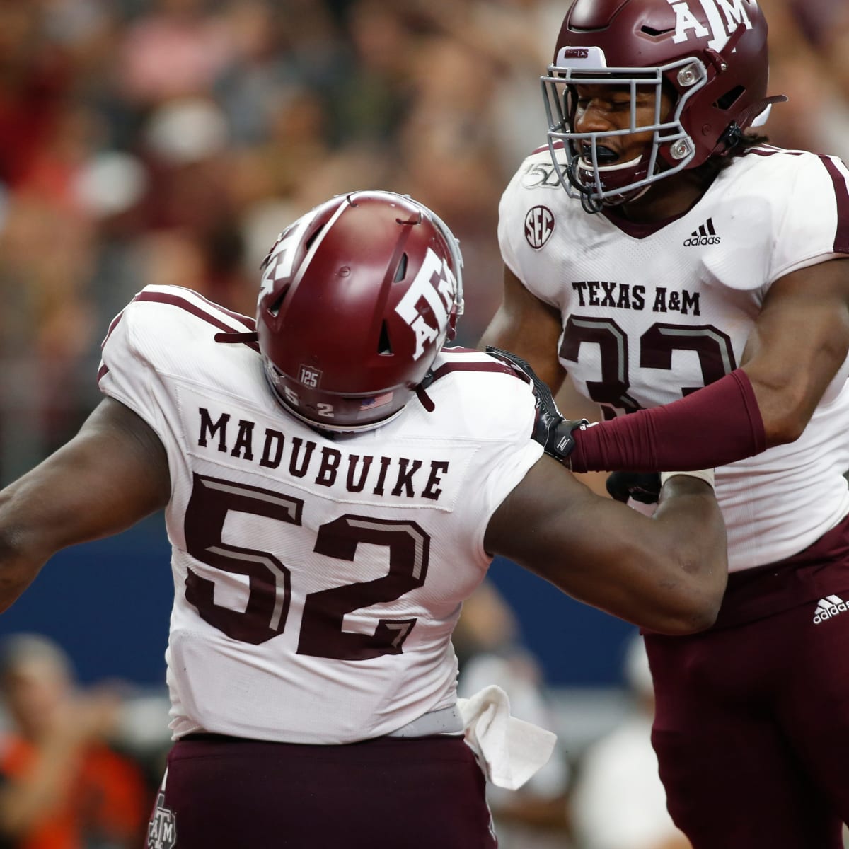 Ravens draft Texas A&M's Justin Madubuike in third round