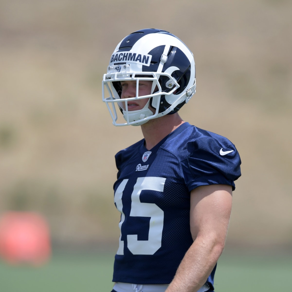 New York Giants wide receiver Alex Bachman (81) during an NFL preseason  football game against the