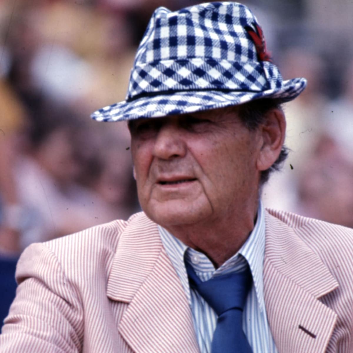 alabama coach checkered hat