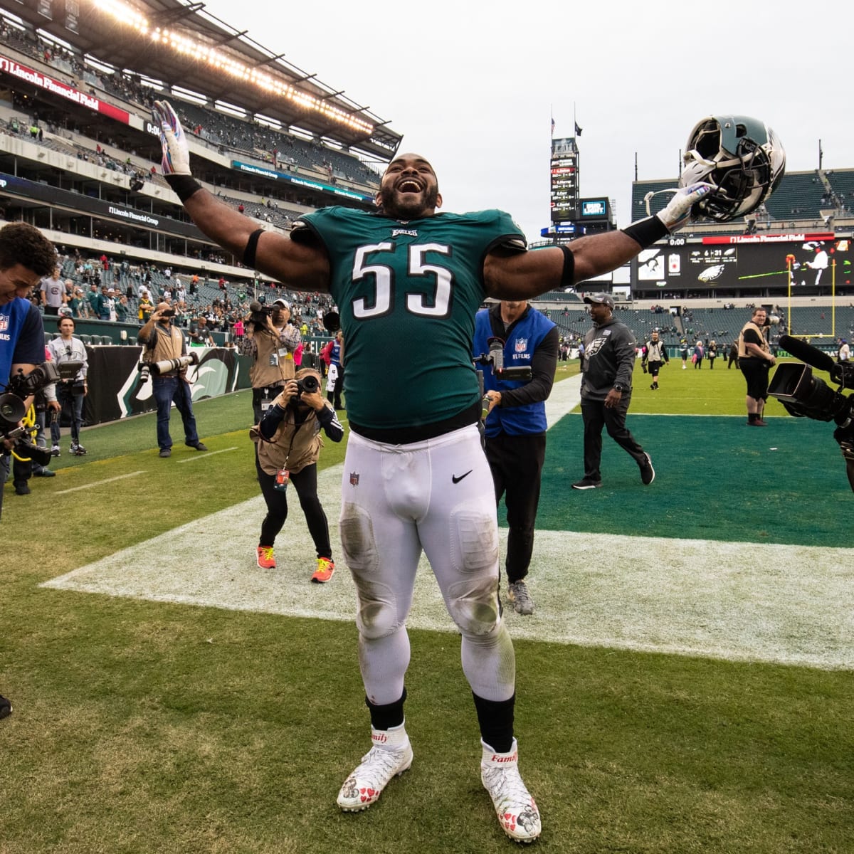 Eagles' White House visit: Super Bowl champion Brandon Graham shares  Bethlehem fan mail 