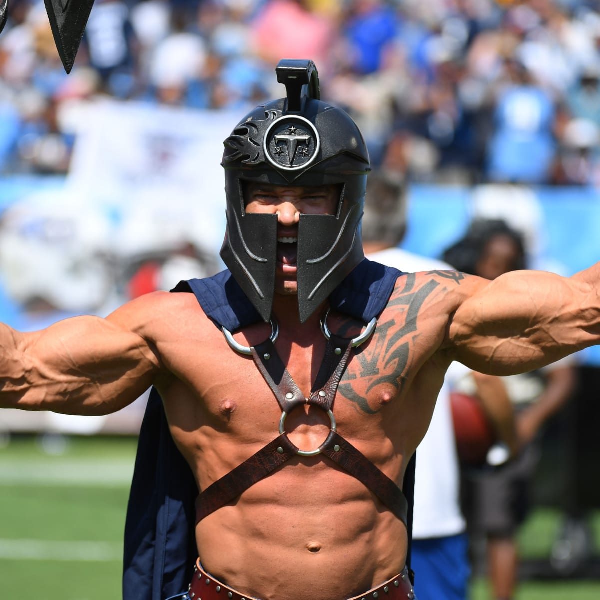 Tennessee Titans Mascot Made It To NBC Show The Titan Games - Sports  Illustrated Tennessee Titans News, Analysis and More