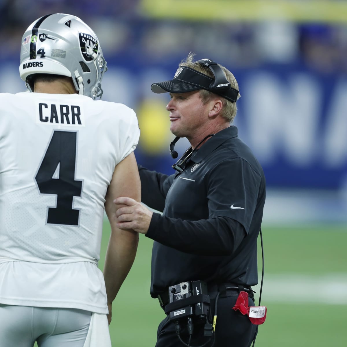 Does Las Vegas Raiders QB Derek Carr have burner Twitter account?