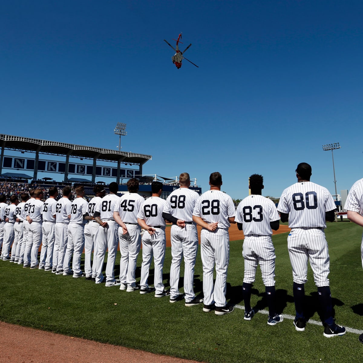 Postgame notes: Young players shine early in Yankees camp