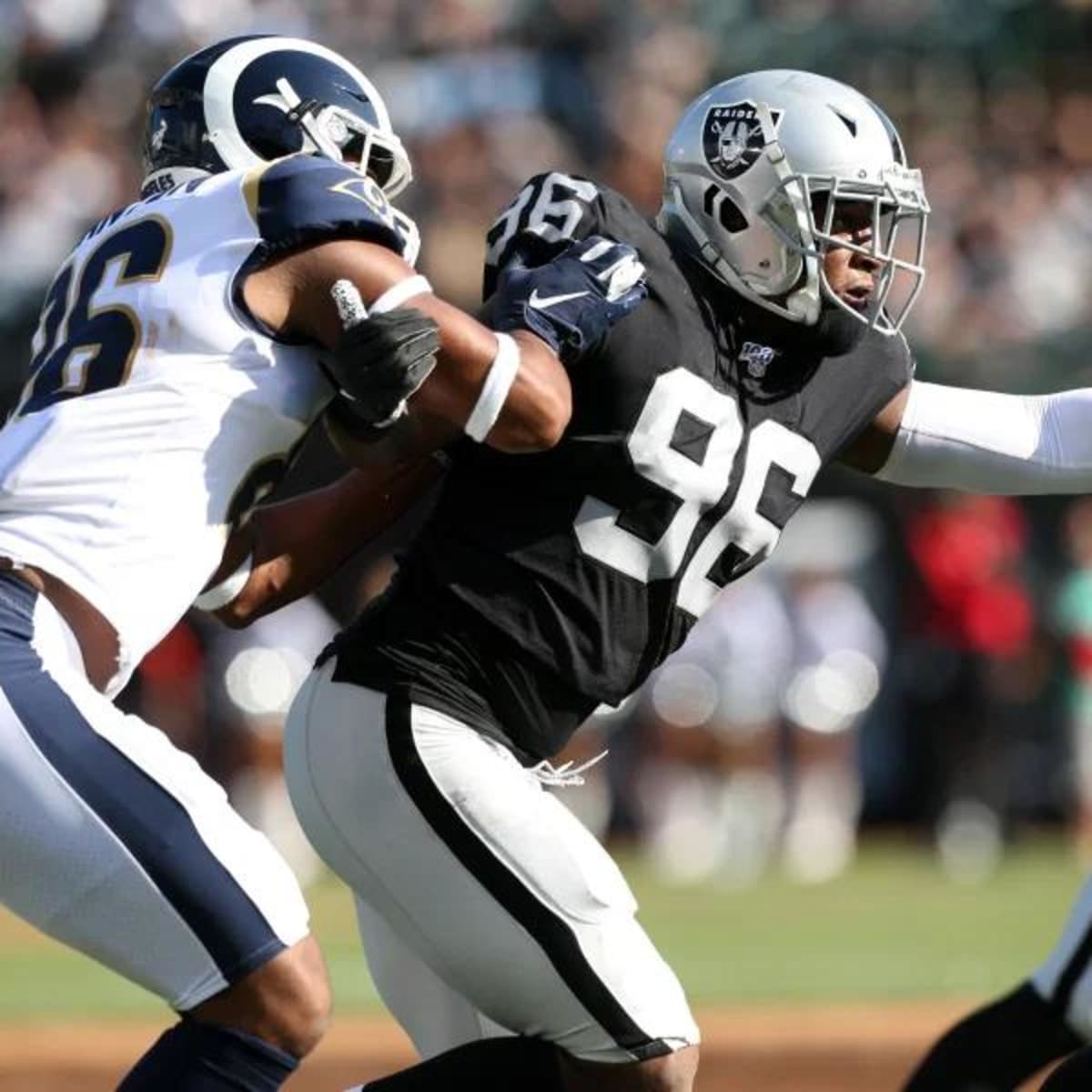 Clelin Ferrell Drops Raiders QB for a Sack