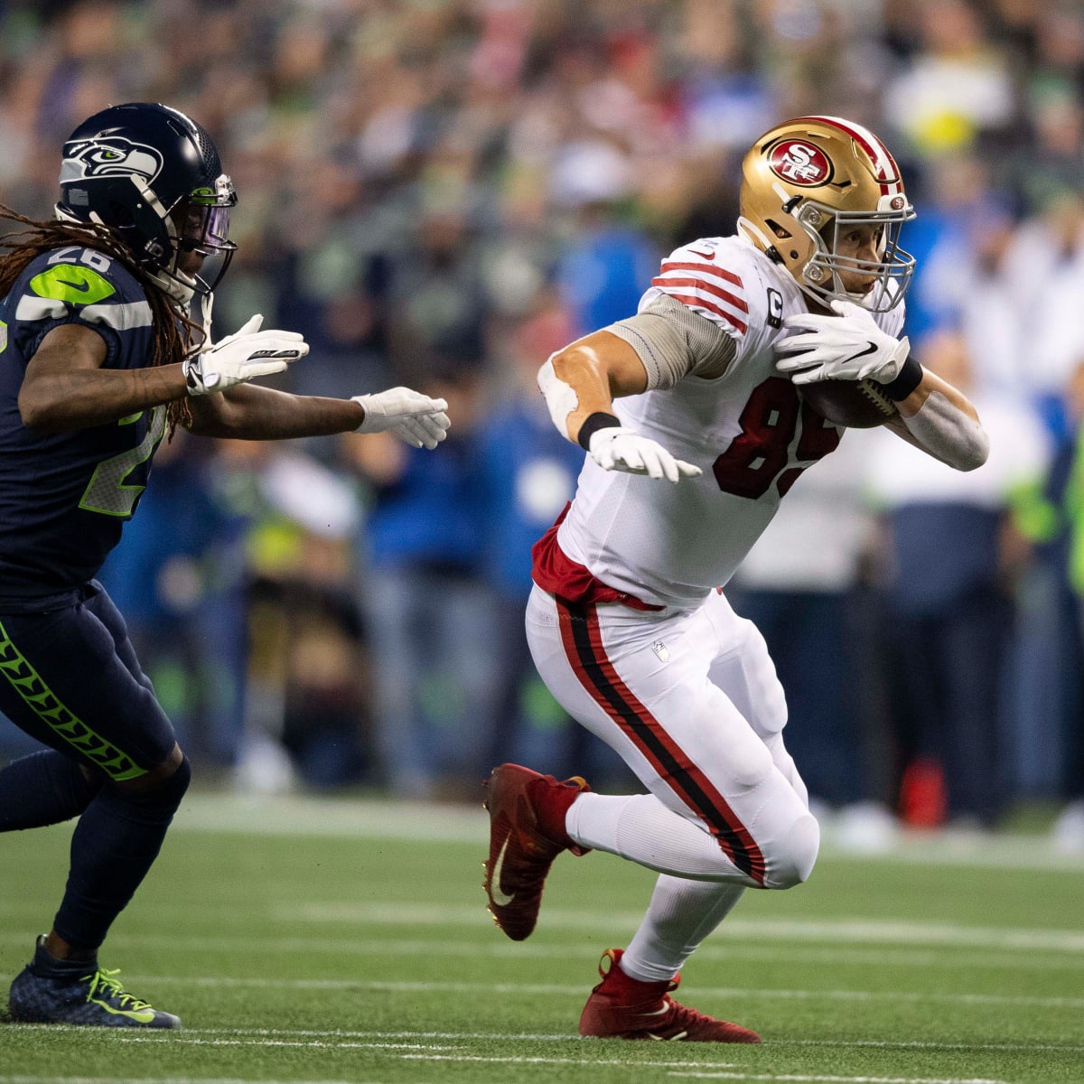 49ers TE George Kittle Explains Why His Stats are Down - Sports Illustrated  San Francisco 49ers News, Analysis and More