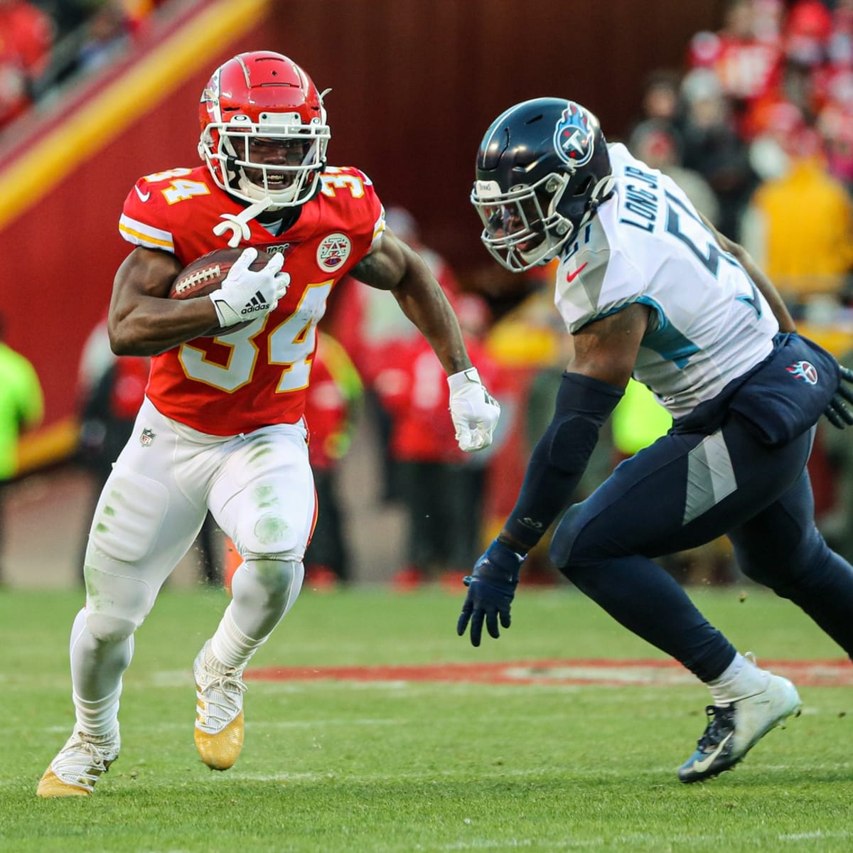 Chiefs Running Back Darwin Thompson Scores First Touchdown Of