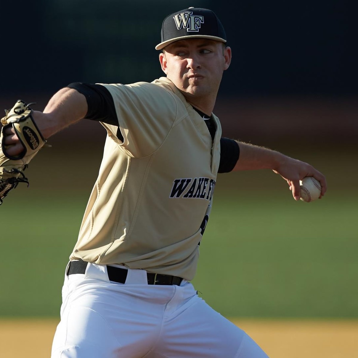 Wake Forest left-hander Jared Shuster taken in the first round by